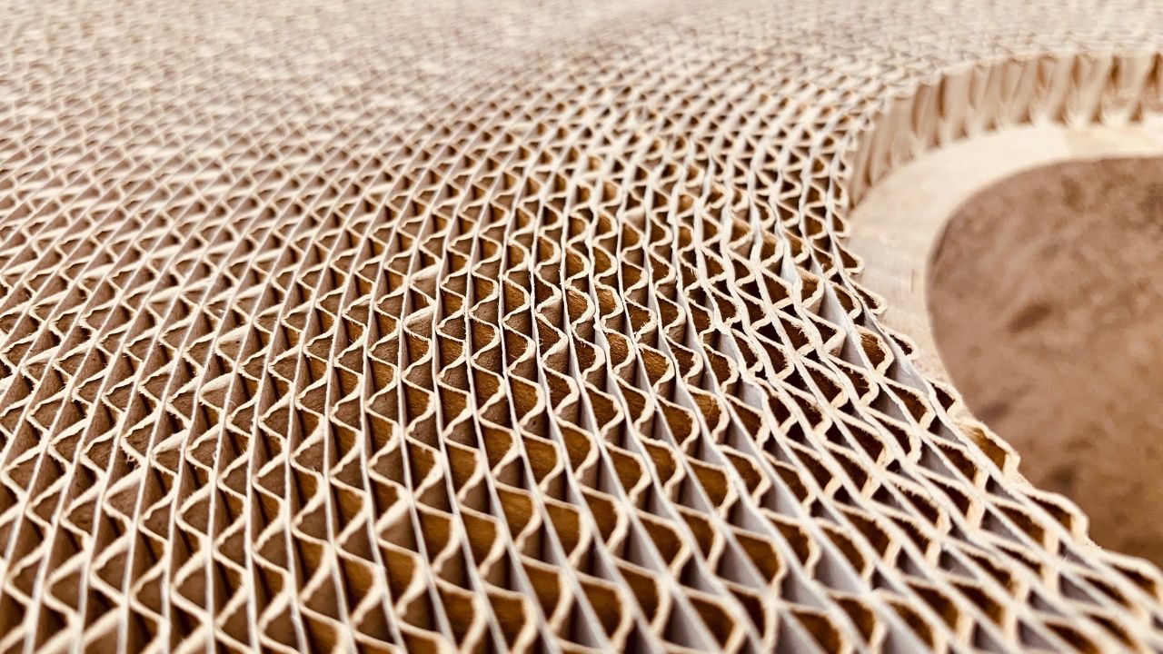 Wellpappe im Detail Wellpappe im Detail